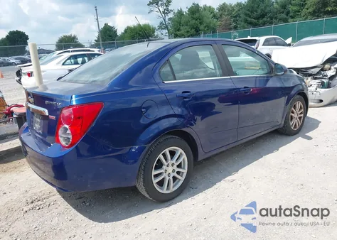 2012 Chevrolet Sonic 2Lt из США, поврежденный, VIN 1G1JC5SB0C4212975